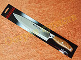 Набір кухонних ножів Chef Kitchen Prince 5 шт. з сокирою, фото 10