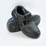 Спецвзуття сандалі з металевим носком cemto "PROFI-SM" (5020) чорні 37, фото 2