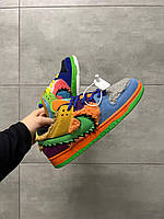Женские кроссовки Nike SB Dunk Low Grateful Dead Bears разноцветные