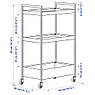 Візок IKEA NISSAFORS 404.657.33 Білий, фото 10