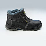 Спецвзуття черевики зимові утеплені, напівчоботи cemto "PROFI-Z" (8013) чорні 36, фото 2