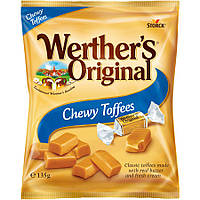 Werther's Original Chewy Toffees Жувальна вершкова карамель 135g