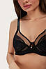 Бюстгальтер з м'якою чашкою чорний Leilieve 5700, фото 5