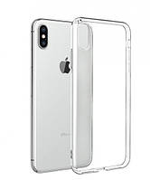 Чехол Silicone Case WS iPhone XS Max Прозрачный