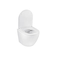Комплект 4 в 1: Інсталяція Grohe Rapid SL 3 в 1 38772001 + Унітаз безобідковий Kroner Harz WHI493736 RIMLESS, фото 6