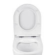Комплект 4 в 1: Інсталяція Grohe Rapid SL 3 в 1 38772001 + Унітаз безобідковий Kroner Harz WHI493736 RIMLESS, фото 8