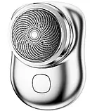 Електрична міні-бритва Брелок Акумуляторний бездротовий USB міні-бритва чорний, фото 5