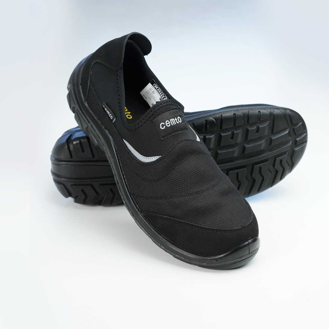 Спецвзуття кросівки з металевим носком "RUN" (4011) чорні 41