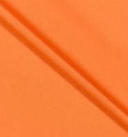 Бязь однотонная ранфорс люкс 240 см оранжевый для постельного белья, спецодежды, халатов, подкладки