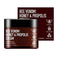 Крем для обличчя із бджолиною отрутою, медом і прополісом Fortheskin Bee Venom Honey & Propolis Cream, 60 мл