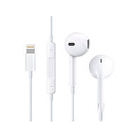 Наушники Hoco L7 Plus Original series lightning converse earphone White