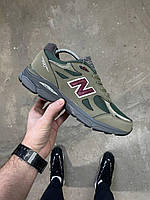 Мужские кроссовки New Balance 990 V3 MiUSA Teddy Santis Green Purple