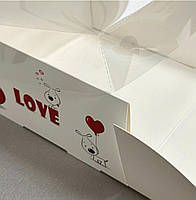 Коробка подарункова 17х17х9 см LOVE, фото 2