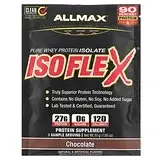 ALLMAX, Isoflex, чистый изолят сывороточного протеина, со вкусом шоколада, 1 порция пробы, 30 г (1,06 унции)