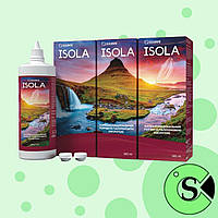 Розчин для контактних лінз Solente Isola (Італія). Засіб для зберігання та очищення контактних лінз 360 мл