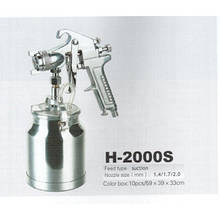Краскопульт пневматический H-2000S HP(1.7) лак