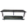 Скляна ТБ/АВ-тумба низька Commus Оптіма 295 Р chr опори хром (900х293х378), фото 2