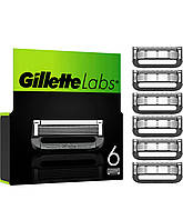 Gillette Labs 6 шт Сменные кассеты | картриджи | лезвия для бритья