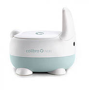 Дитячий горщик Зайчик Colibro Nuki Cloud білий/ментол з кришкою, фото 4