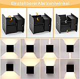 XINFUFEIMING Світлодіодний настінний світильник для внутрішнього використання, 12 Вт, настінний світильник, фото 3