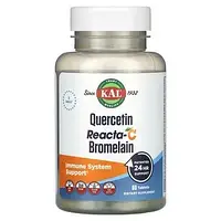 KAL, Quercetin Reacta-C Bromelain, 60 таблеток Киев