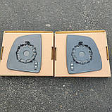 Fiat Doblo (152/263) (Фіат Добло) 2010-2022 вкладиш дзеркала (скло, дзеркальний елемент) лівий, фото 3