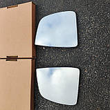 Fiat Doblo (152/263) (Фіат Добло) 2010-2022 вкладиш дзеркала (скло, дзеркальний елемент) лівий, фото 5