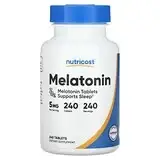 Nutricost, Melatonin, 5 mg, 240 Tablets Киев