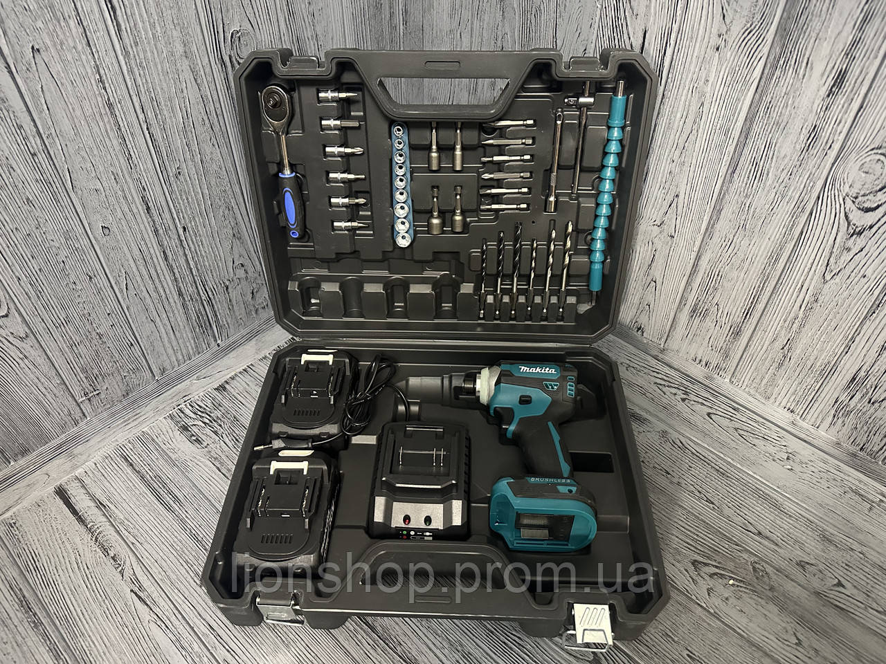 Акумуляторний імпульсний гвинтоверт Makita DTD171 set