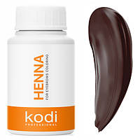 Kodi хна для окрашивания бровей темный шоколад 15гр