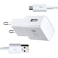 МЗП WUW T19 charger ( EU ) Quick Charge 2.0 with Micro Cable 1USB 2A White