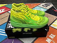 Пума PUMA x LaMelo Ball MB.02 "Nickelodeon Slime" баскетбольні волейбольні кросівки