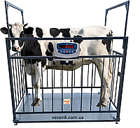 Весы для животных 1.5х2м 600кг c обрешеткой 1500мм VTP-G 1520 Keli-T1