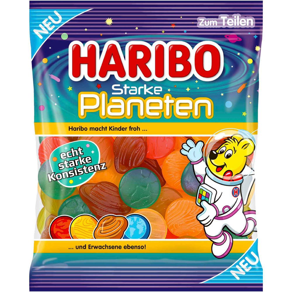 Haribo Starke Planeten Планети 175g