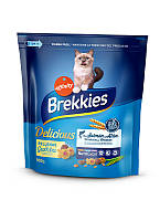 Сухий корм Brekkies Cat Delice Fish для дорослих котів з рибою 900 г