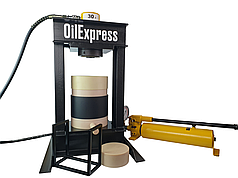 Прес для олії 30 тон 4 літри капролон "PRO+" OilExpress