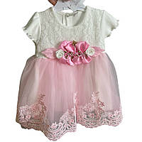 Праздничное платье для девочки размер 74 (05411-74,80,86)