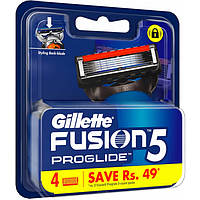 Сменные кассеты для бритья Gillette Fusion 5 ProGlide, 4 шт