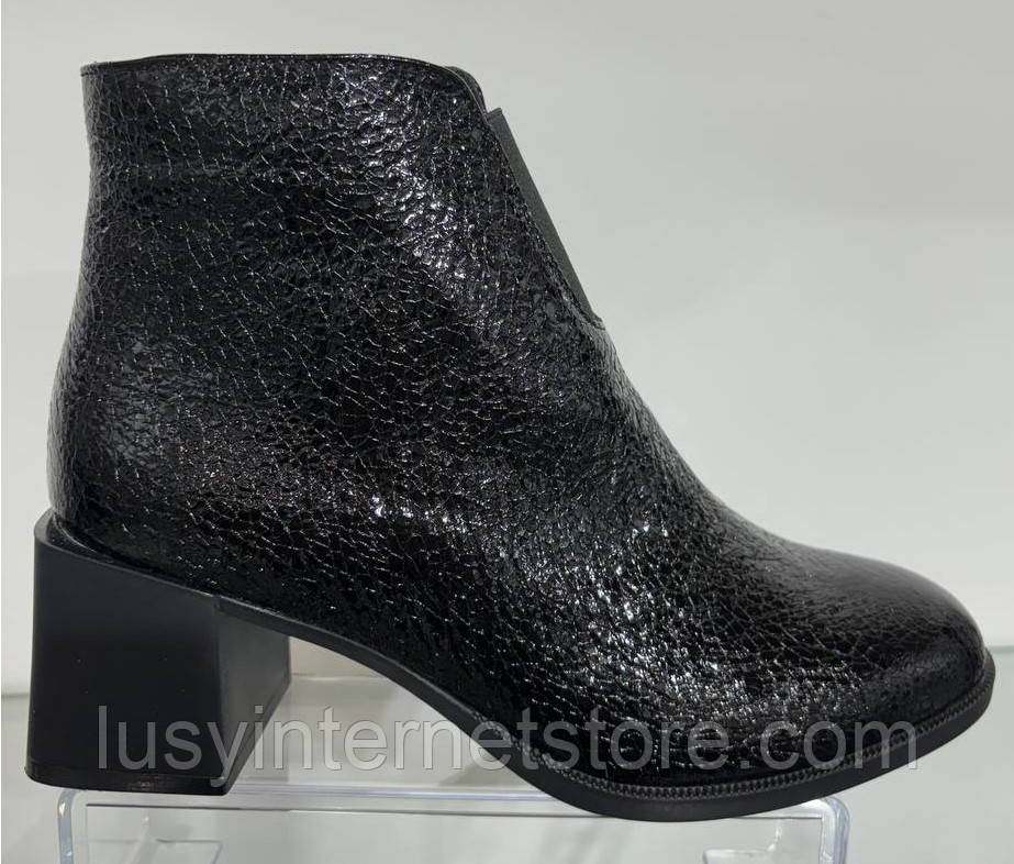 Черевики великого розміру шкіряні від виробника модель ТН24-201Б-1, фото 1