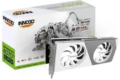 Inno3D GeForce RTX 4070 Ti Super Twin X2 OC White 16GB GDDR6X