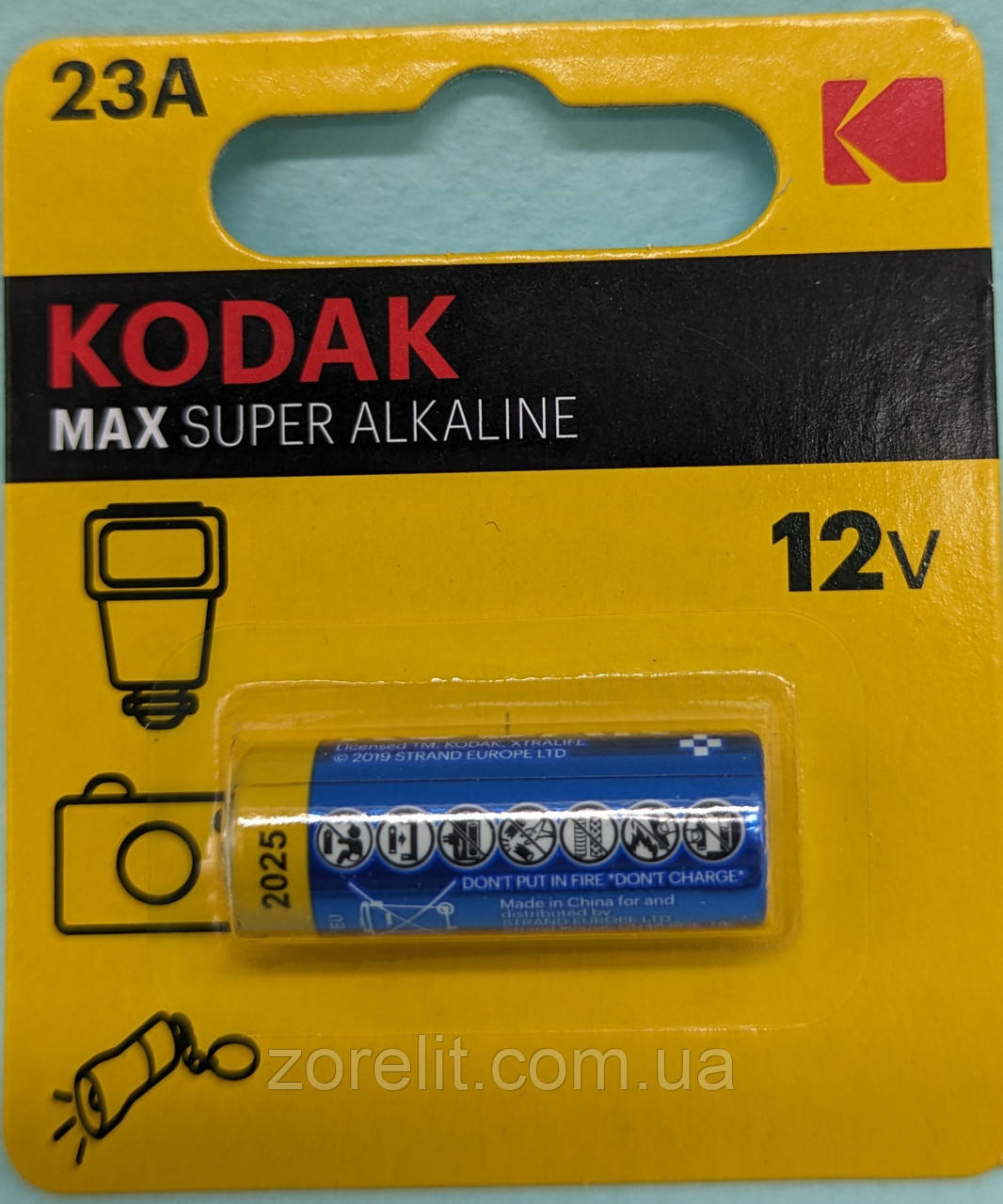 Батарейка Kodak A23(MN21) Alkaline (1шт.)
