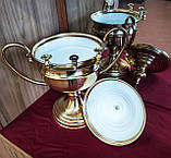Стара водосвятна чаша з латуні до і після реставрації, фото 3