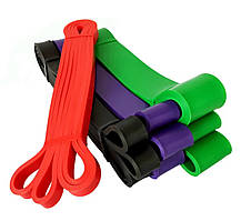 Гумові петлі набір 6-54кг (4 шт) гумки для спорту набір петля гума