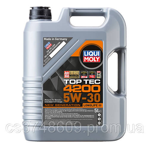 Олива моторна TOP TEC 4200 5W-30 NEW GENERATION 5Л