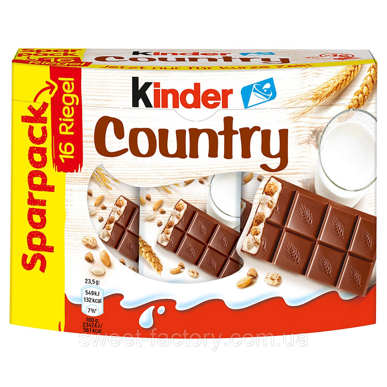 Kinder Country 16s 368 g