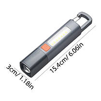 Світлодіодний LED-ліхтарик USB Type C для кемпінгу, фото 3
