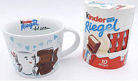 Kinder Riegel Набір з чашкою "Моє серце б’ється для тебе» 210g, фото 2