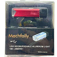 Фара Machfally MC-EOS100 зарядка USB, 180 Lumens, модель GA-19 Красный