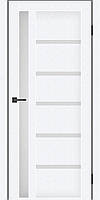 Дверное полотно MS Doors ORLEAN 60см арктик стекло сатин ES, код: 7757612