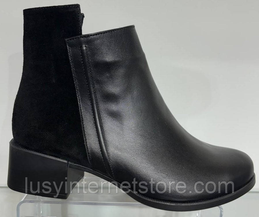 Черевики шкіряні жіночі демісезонні від виробника модель ТН24-203, фото 1